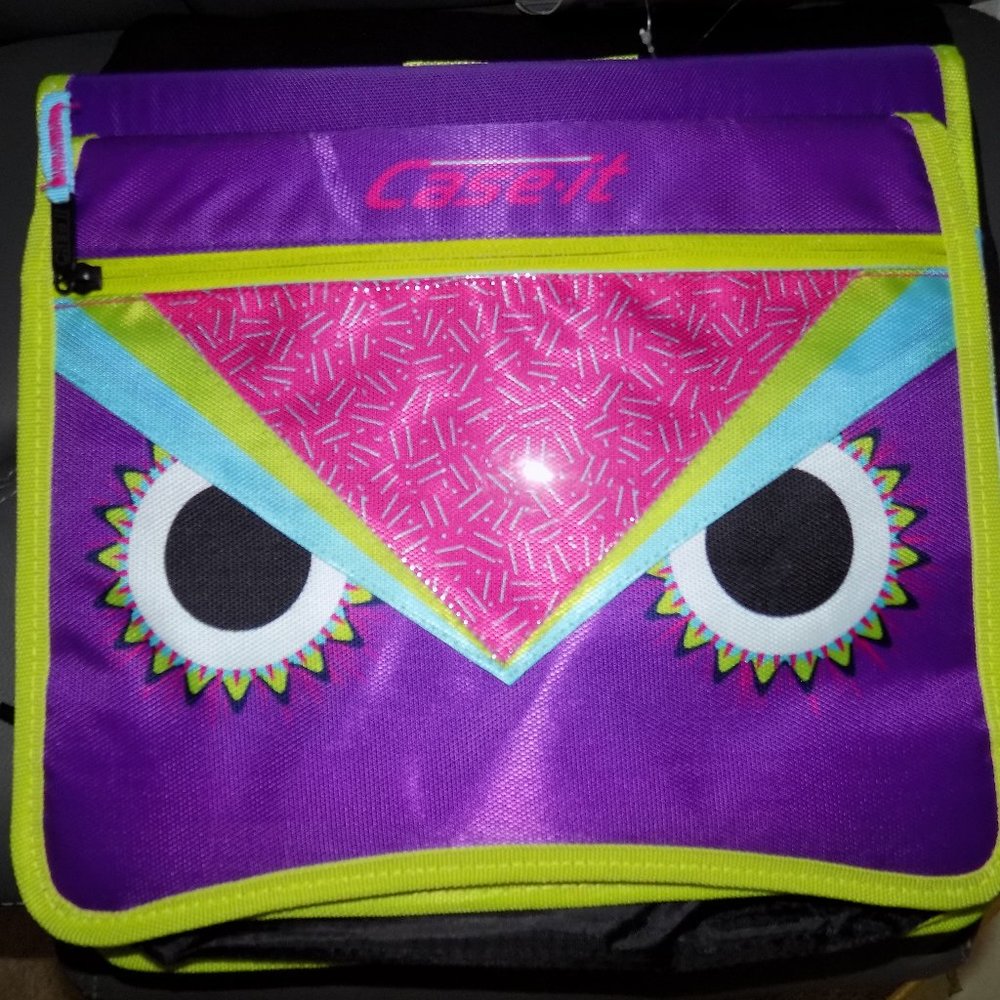 CASE- IT BINDER KIDS The Flip Top Monster 2" 3-Rin